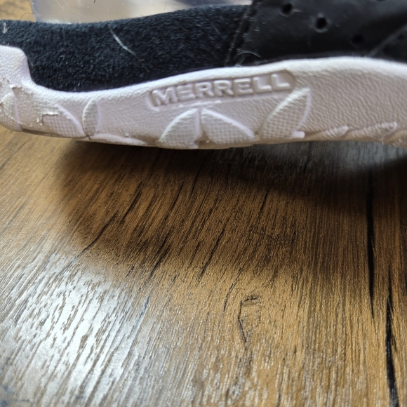 Merrell Terran Ari Convert Sports Black Suede Sandals - Picture 11 of 12